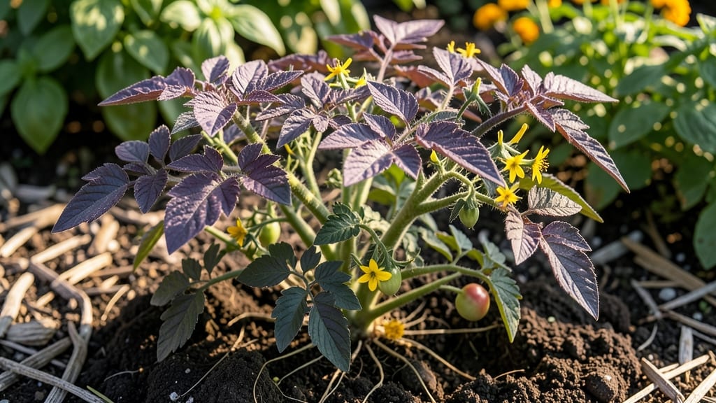 Purple Leaf Tomato Plants: Stunning Purple Foliage That Boosts Yield and Beauty