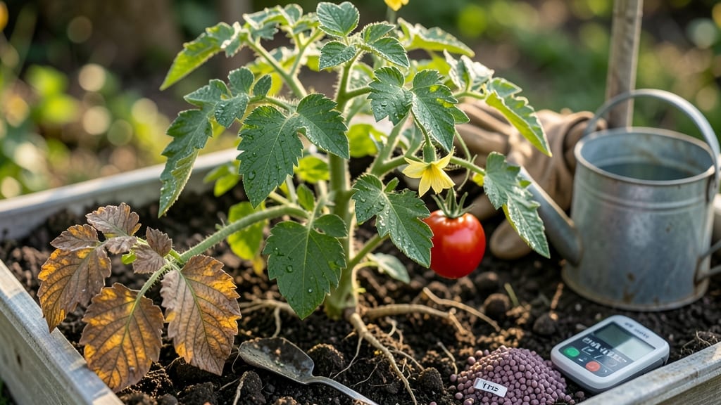 Tips of Tomato Leaves Turning Brown: Quick Fixes for Crispy Edges Without Damage