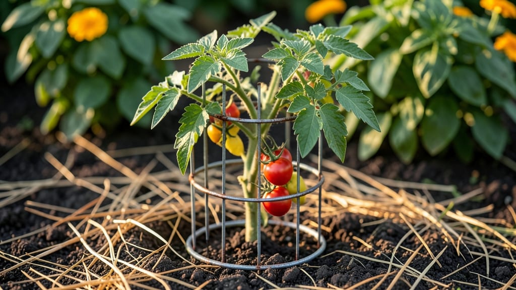 Mini Tomato Cage Guide: Space-Saving Support for Bush Varieties