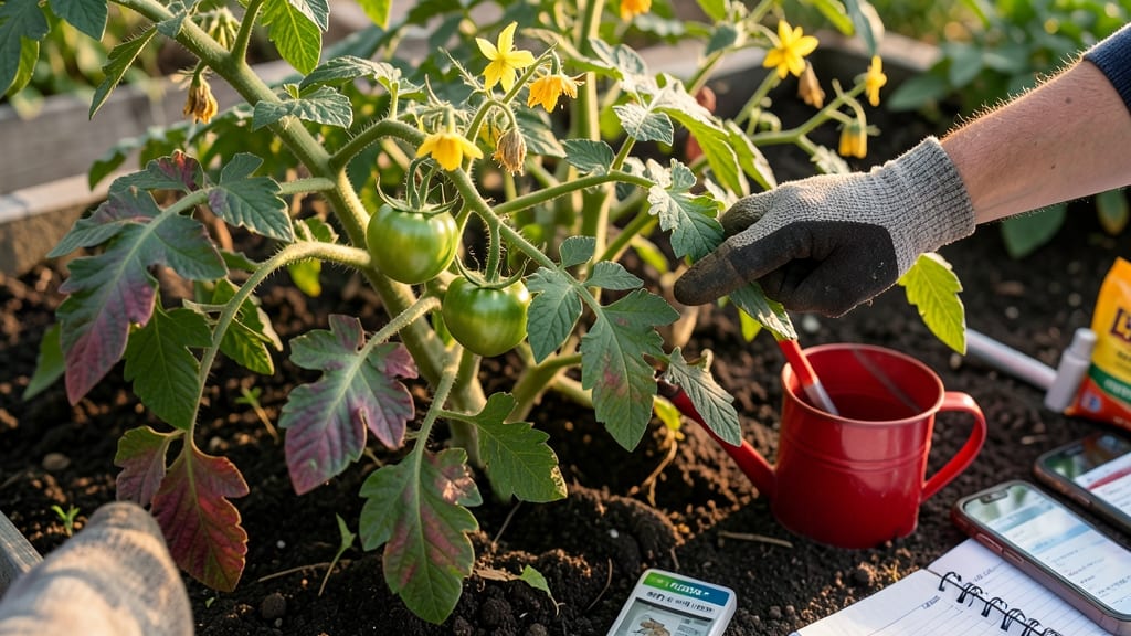 Tomato Leaves Turning Purple: Save Your Plants With This Science-Backed Fix