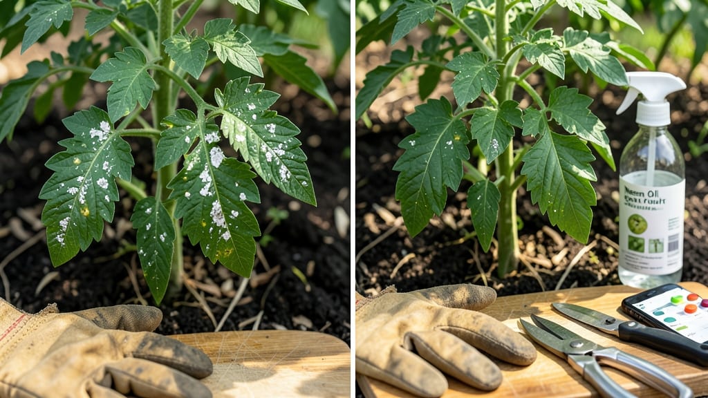 Tomato Seedlings White Spots on Leaves: Fungal Blight Fix in 3 Simple Steps