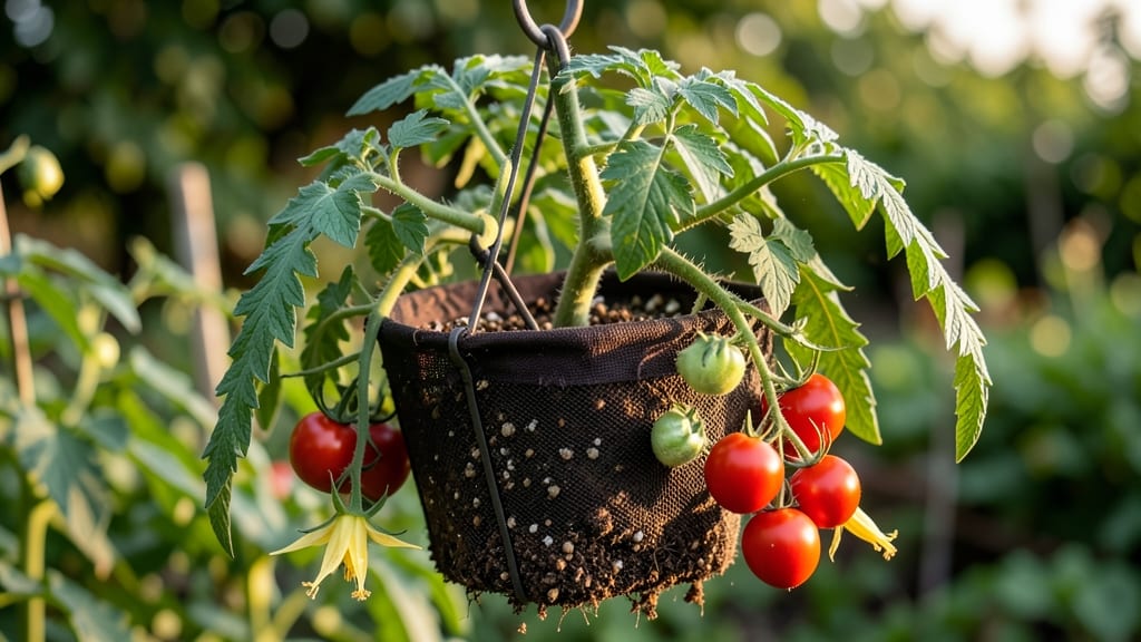 Topsy Turvy Tomato Planter: Upside-Down Growing for Small Spaces