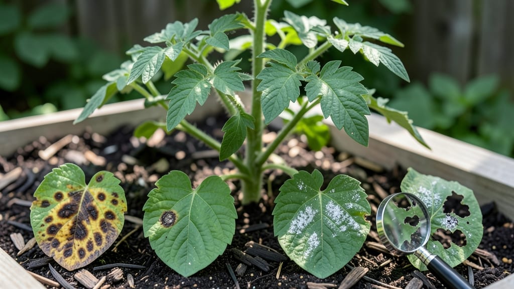 Tomato Leaf Problems Pictures: Quick Fixes With Before-and-After Photos