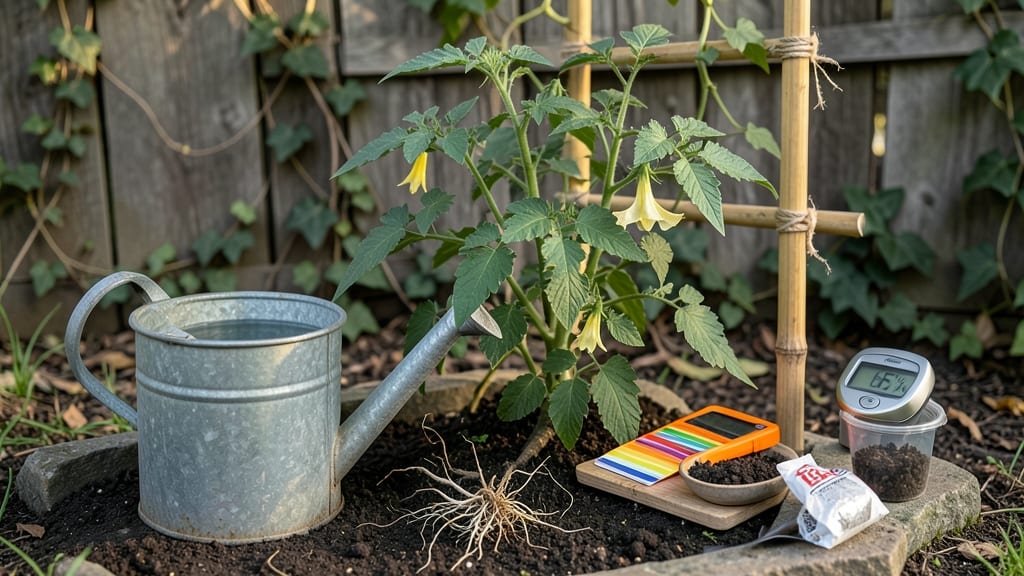 Why Aren't My Tomato Plants Growing: 7 Common Fixes for Leafy but Fruitless Vines