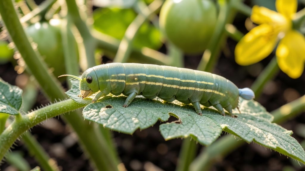 Tomato Eating Caterpillars: Organic Control Methods That Actually Work