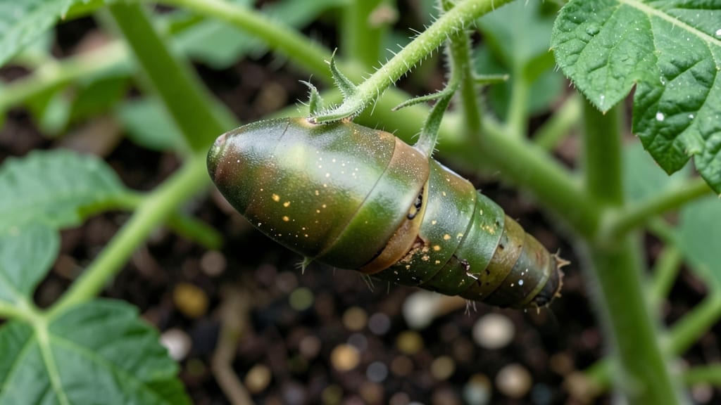 What Does a Tomato Caterpillar Turn Into: Hornworm Life Cycle and Garden Impact
