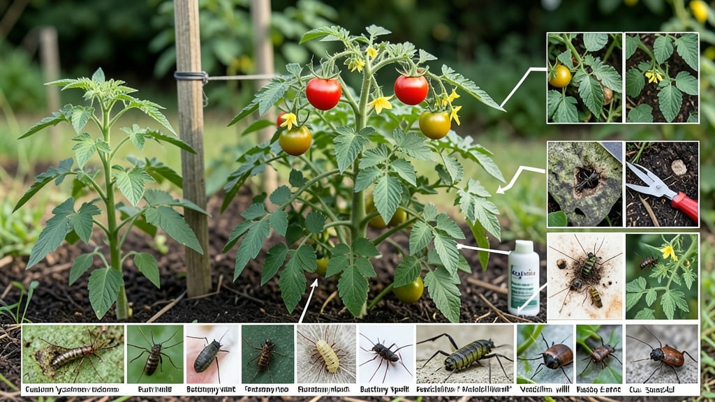Tomato Plant Pests and Diseases with Pictures: Visual Guide to Spotting and Stopping Them Early