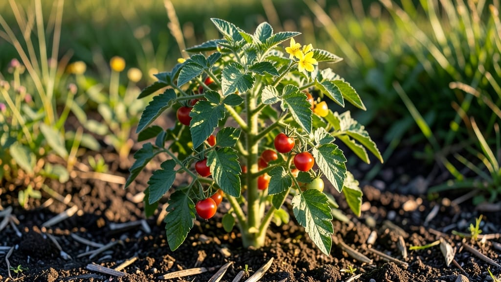 Tiny Tim Tomato Plant: Compact Variety for Small-Space Gardens